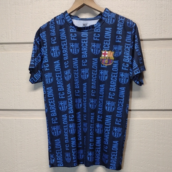 FC BARCELONA short sleeve top M - Picture 1 of 5